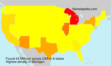 Surname Milhizer in USA Surname Milhizer in USA