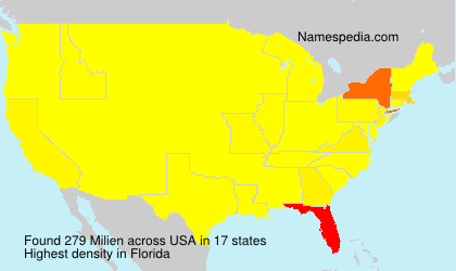 Surname Milien in USA Surname Milien in USA