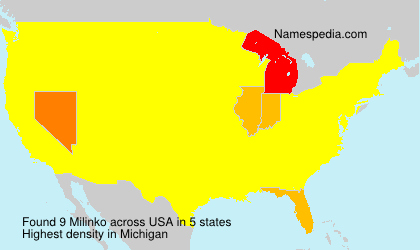 Surname Milinko in USA Surname Milinko in USA
