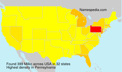 Surname Milko in USA Surname Milko in USA