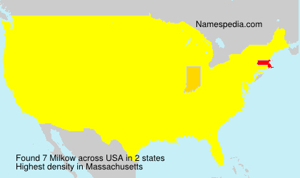 Surname Milkow in USA Surname Milkow in USA