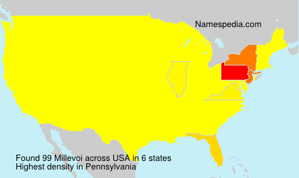 Surname Millevoi in USA Surname Millevoi in USA