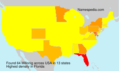 Surname Millonig in USA Surname Millonig in USA