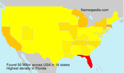 Surname Millor in USA Surname Millor in USA