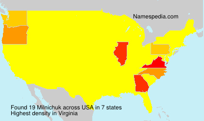Surname Milnichuk in USA Surname Milnichuk in USA