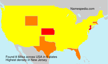 Surname Milsa in USA Surname Milsa in USA
