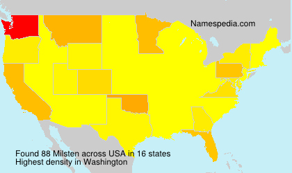 Surname Milsten in USA Surname Milsten in USA
