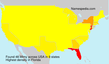 Surname Mimy in USA Surname Mimy in USA