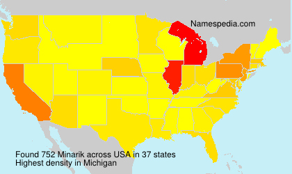 Surname Minarik in USA