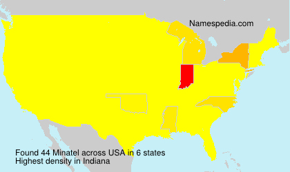 Surname Minatel in USA Surname Minatel in USA