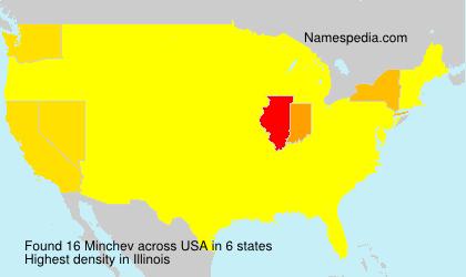 Surname Minchev in USA Surname Minchev in USA