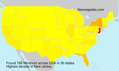 Surname Minervini in USA Surname Minervini in USA