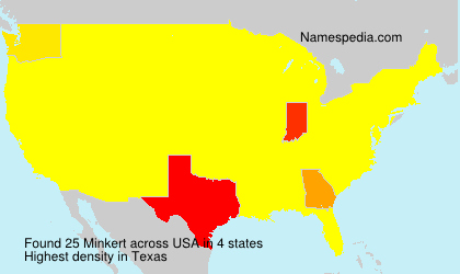 Surname Minkert in USA Surname Minkert in USA