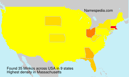 Surname Minkos in USA Surname Minkos in USA