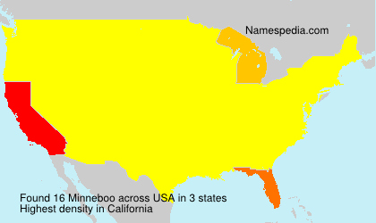 Surname Minneboo in USA Surname Minneboo in USA