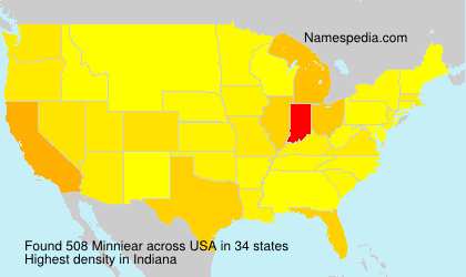 Surname Minniear in USA Surname Minniear in USA