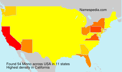 Surname Minno in USA Surname Minno in USA