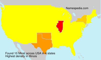 Surname Minst in USA Surname Minst in USA