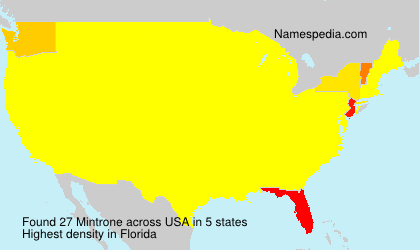 Surname Mintrone in USA Surname Mintrone in USA