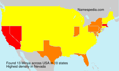 Surname Minya in USA Surname Minya in USA