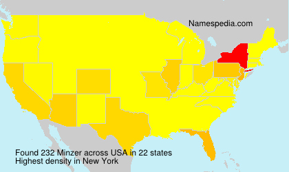 Surname Minzer in USA Surname Minzer in USA