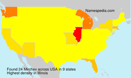 Surname Mirchev in USA Surname Mirchev in USA