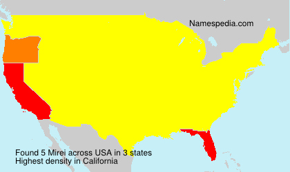 Surname Mirei in USA Surname Mirei in USA