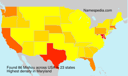 Surname Mishou in USA Surname Mishou in USA