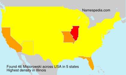 Surname Misiorowski in USA Surname Misiorowski in USA