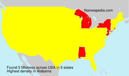Surname Mistress in USA Surname Mistress in USA