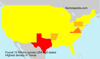 Surname Mitcha in USA Surname Mitcha in USA