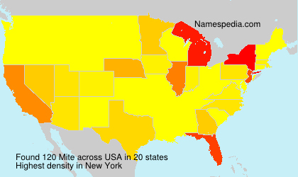 Surname Mite in USA Surname Mite in USA