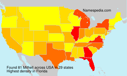 Surname Mithell in USA Surname Mithell in USA