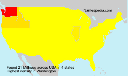 Surname Mithoug in USA Surname Mithoug in USA