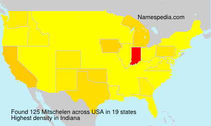 Surname Mitschelen in USA Surname Mitschelen in USA