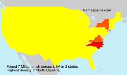 Surname Mitscherlich in USA Surname Mitscherlich in USA