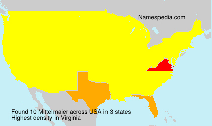 Surname Mittelmaier in USA Surname Mittelmaier in USA