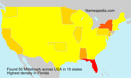Surname Mittelmark in USA Surname Mittelmark in USA