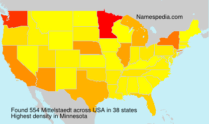 Surname Mittelstaedt in USA Surname Mittelstaedt in USA