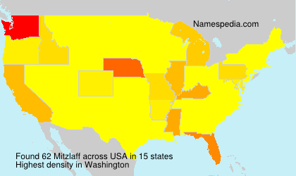 Surname Mitzlaff in USA Surname Mitzlaff in USA