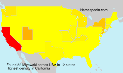 Surname Miyawaki in USA Surname Miyawaki in USA