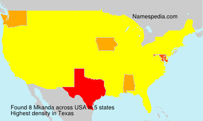 Surname Mkanda in USA Surname Mkanda in USA