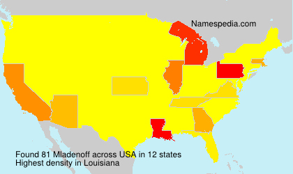 Surname Mladenoff in USA Surname Mladenoff in USA