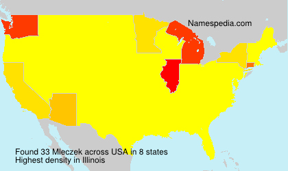 Surname Mleczek in USA