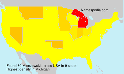 Surname Mleczewski in USA Surname Mleczewski in USA