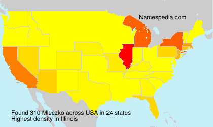 Surname Mleczko in USA