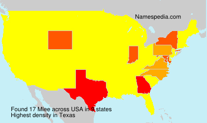 Surname Mlee in USA Surname Mlee in USA