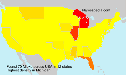 Surname Mleko in USA Surname Mleko in USA
