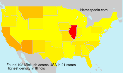 Surname Mlekush in USA