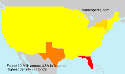 Surname Mlih in USA